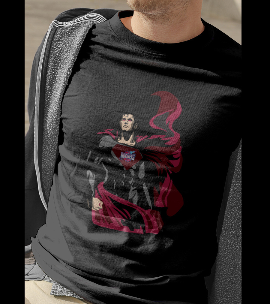 Houston Rockets Superman Fan T-Shirt