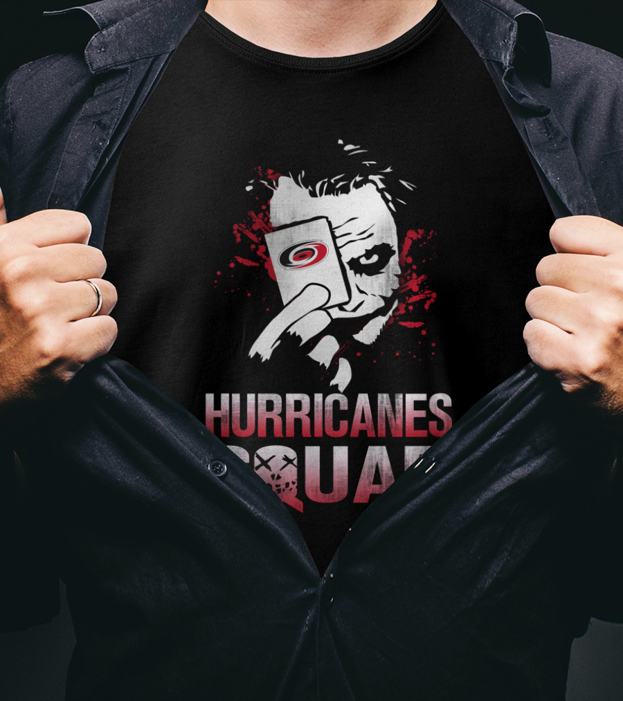 Hurricanes Squad Joker Card Carolina Hurricanes Fan T-Shirt