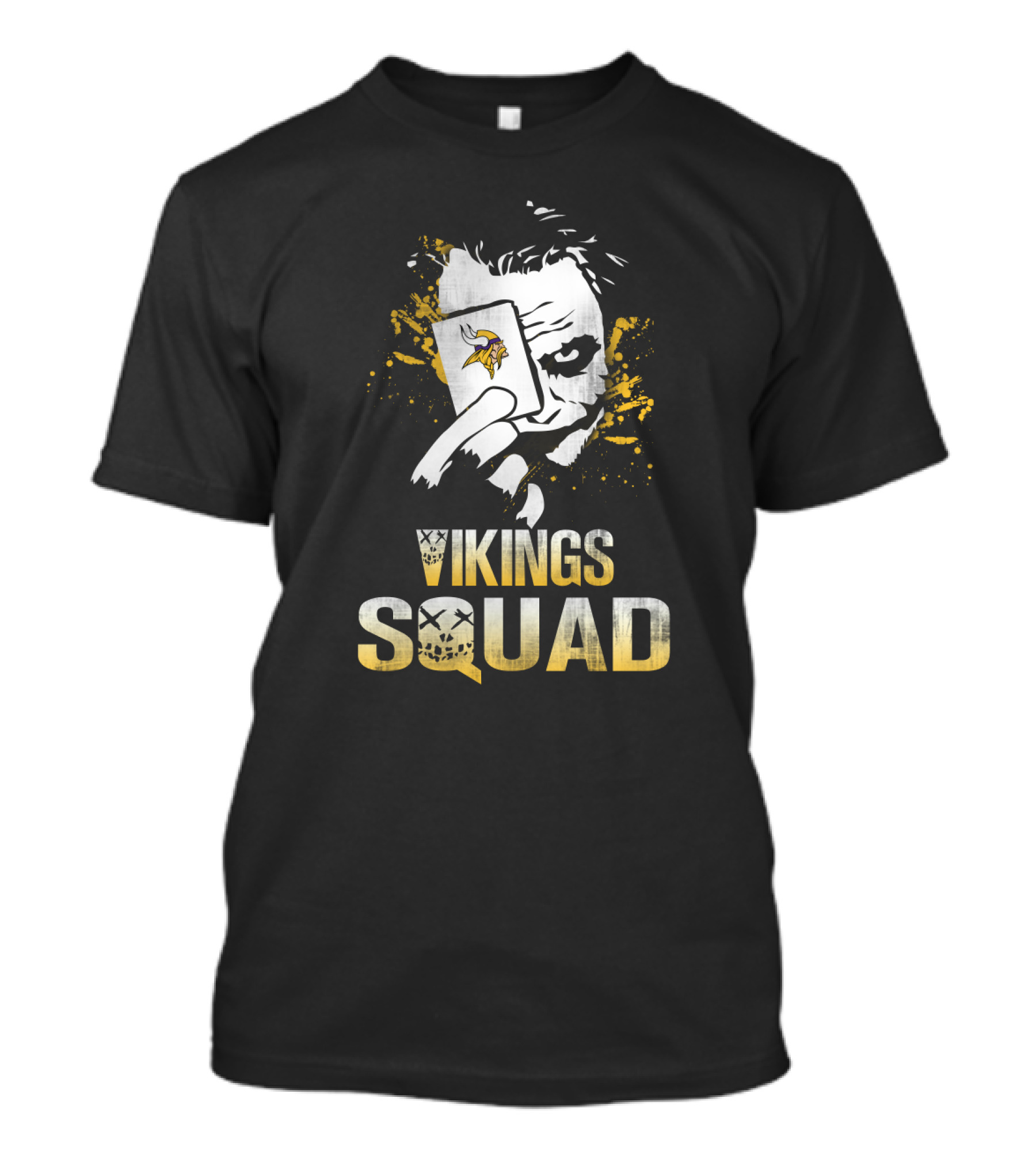 Vikings Squad Joker Card Minnesota Fans T-Shirt