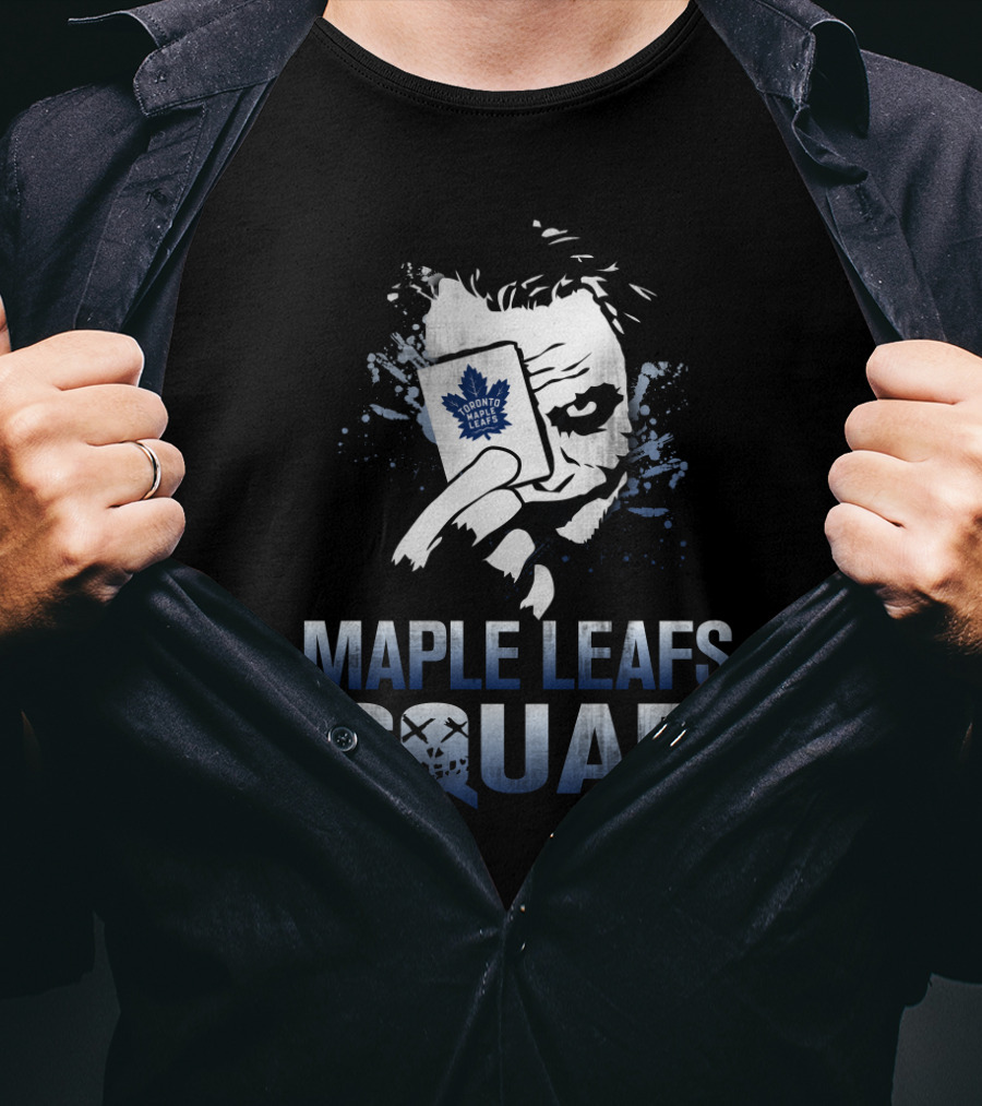 Maple Leafs Squad Joker Card Toronto Hockey Fans T-Shirt
