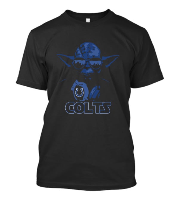Colts Yoda Star Wars Indianapolis Fans T-Shirt