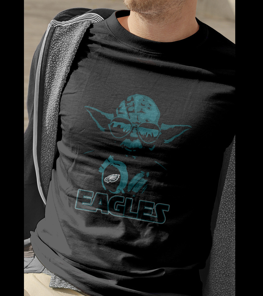 Eagles Yoda Star Wars Philadelphia Fans T-Shirt