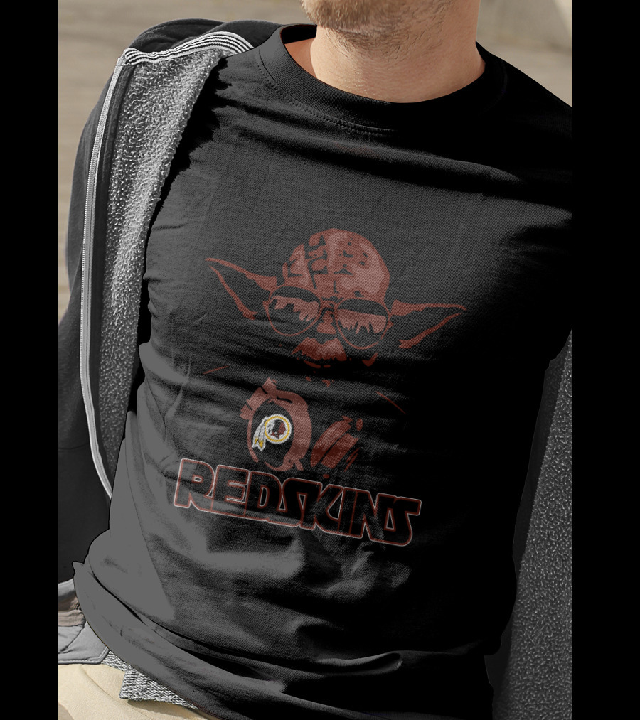 Yoda Redskins Fans Parody Crossover T-Shirt