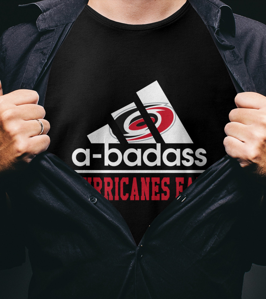 Carolina Hurricanes Fan A-badass T-Shirt