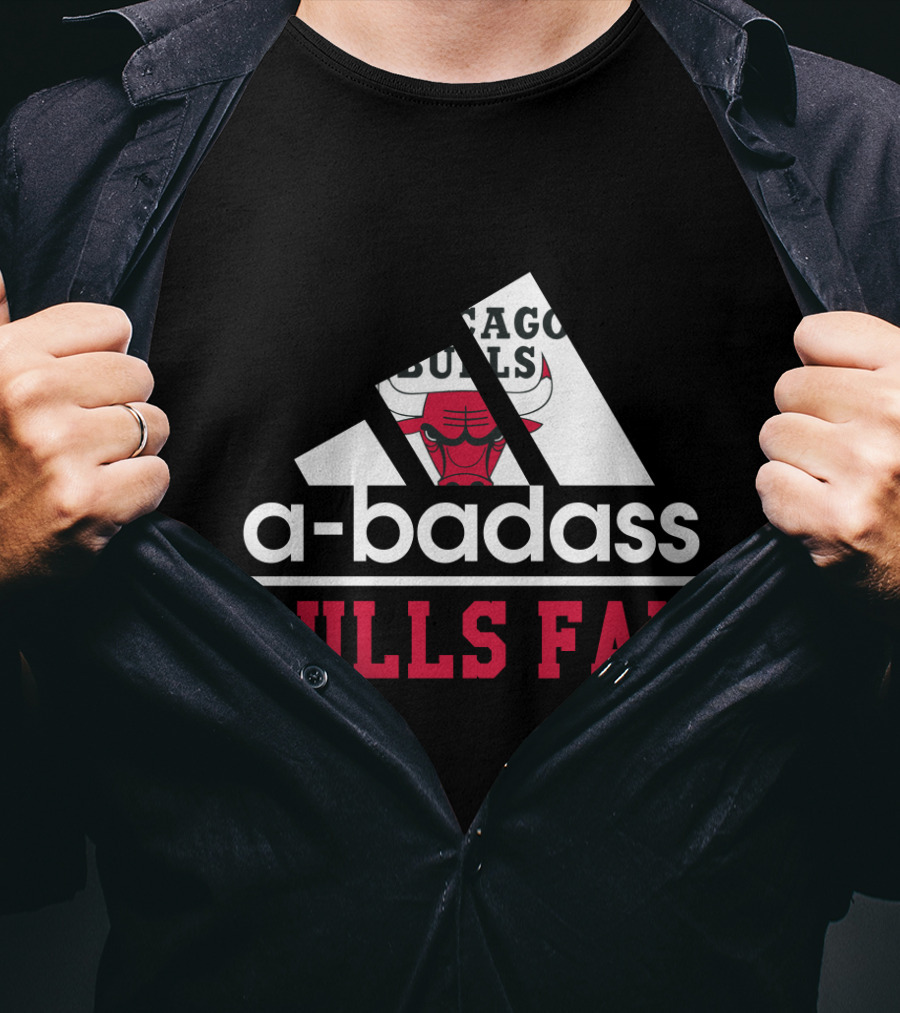 Chicago Bulls A-Badass Bulls Fan T-Shirt