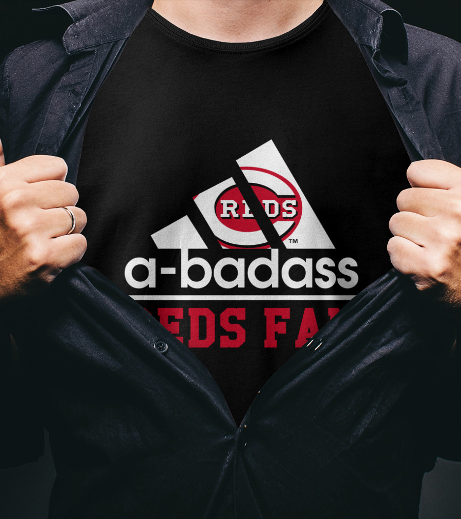 Cincinnati Reds Fan A-Badass Reds T-Shirt