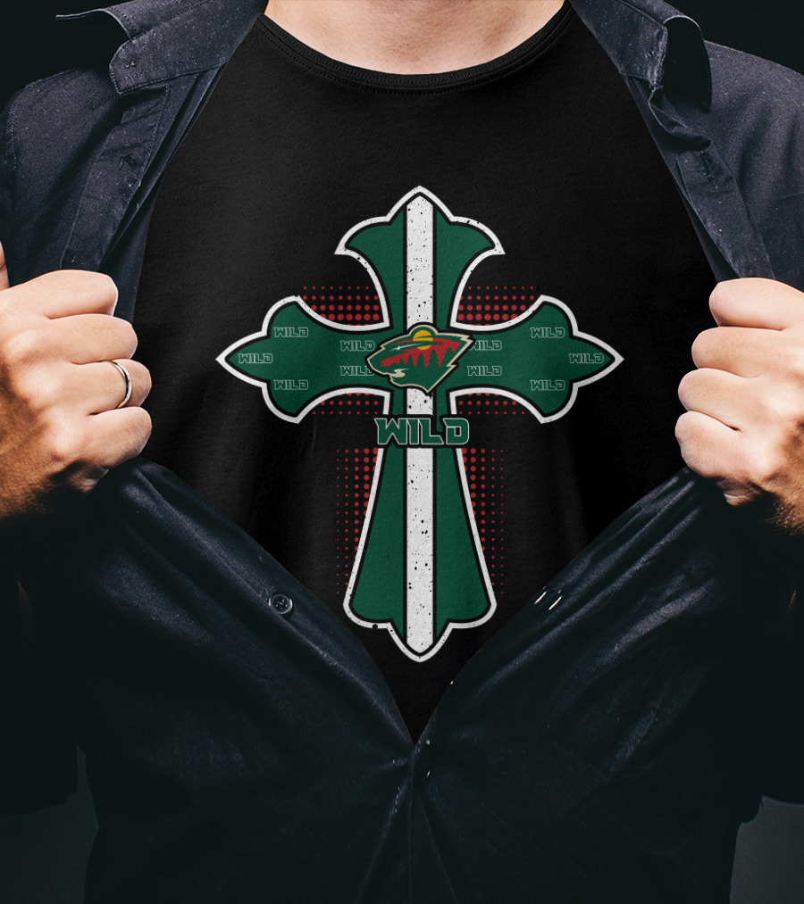 Minnesota Wild Cross For Jesus Fans T-Shirt