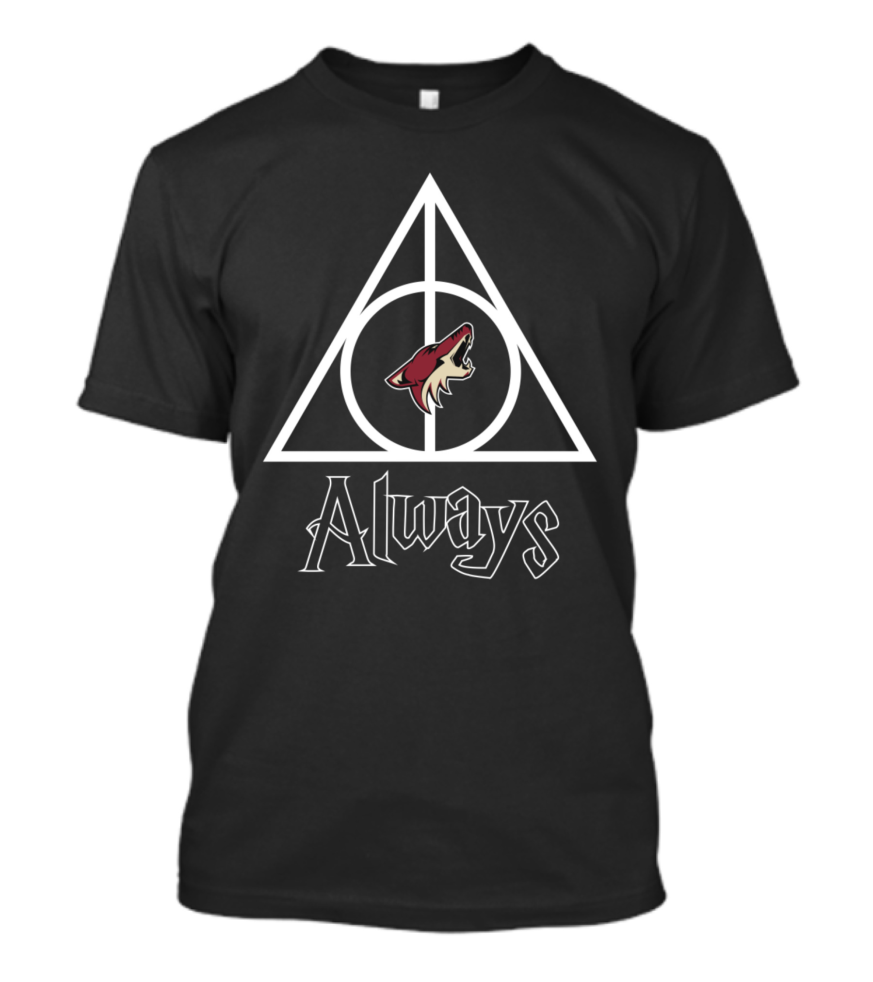 Always Deathly Hallows Arizona Coyotes T-Shirt