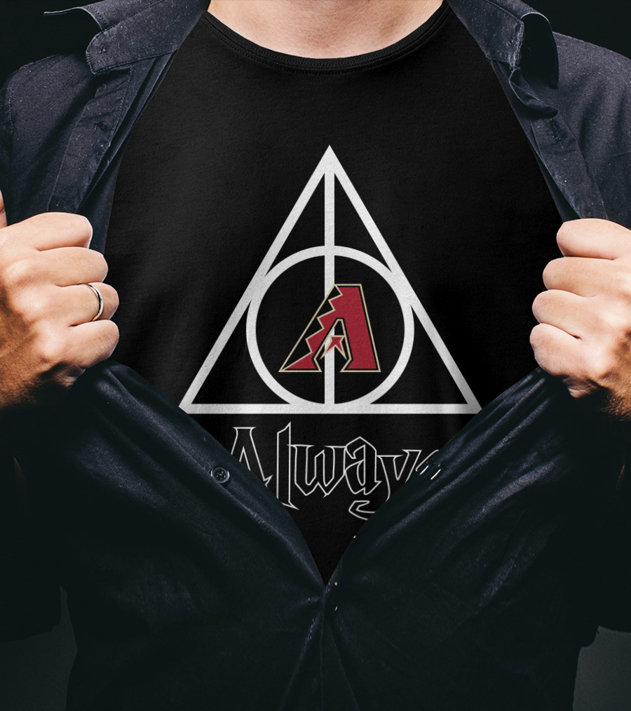 Arizona Diamondbacks Deathly Hallows Always T-Shirt