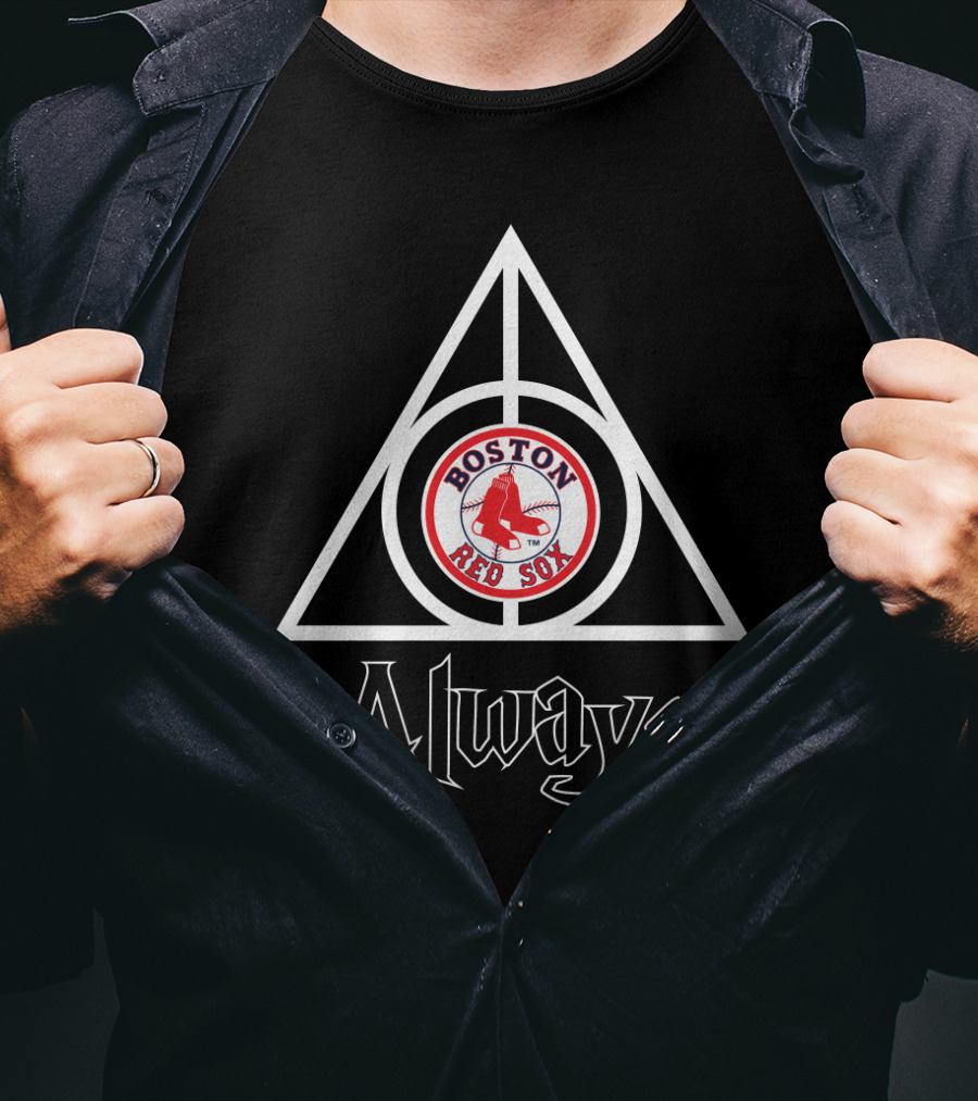 Boston Red Sox Always Deathly Hallows T-Shirt