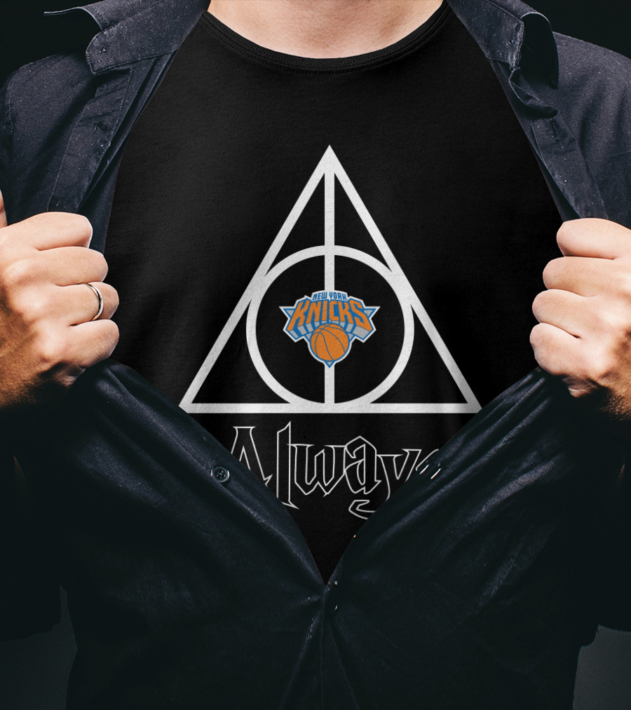 Always Deathly Hallows New York Knicks T-Shirt