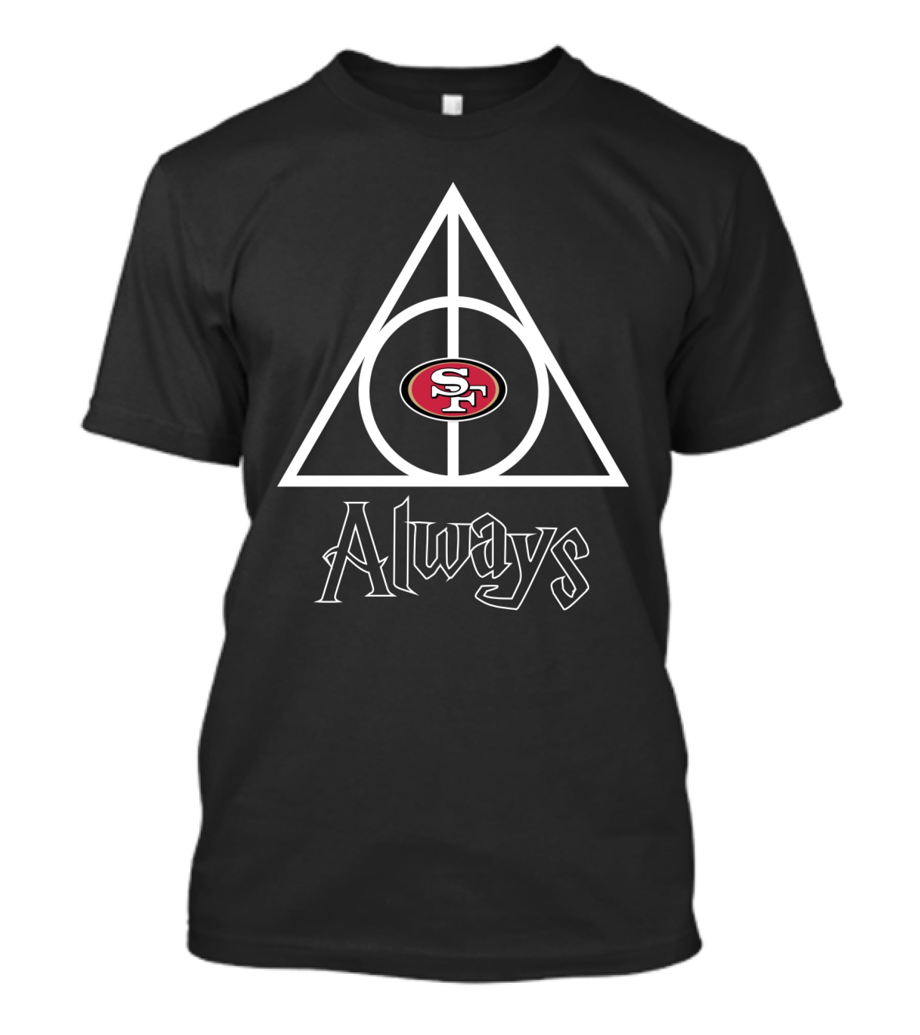 Deathly Hallows Always San Francisco 49ers Fan T-Shirt