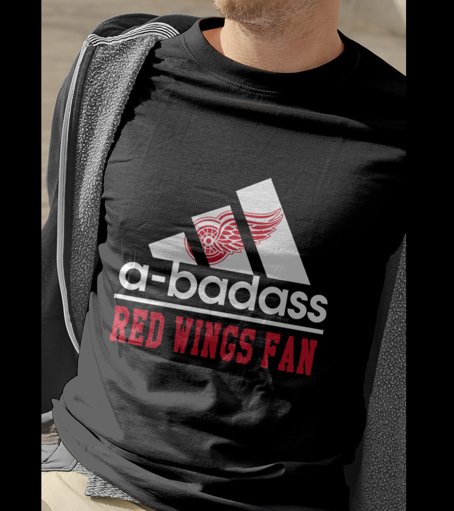 Detroit Red Wings Fan A-badass T-Shirt