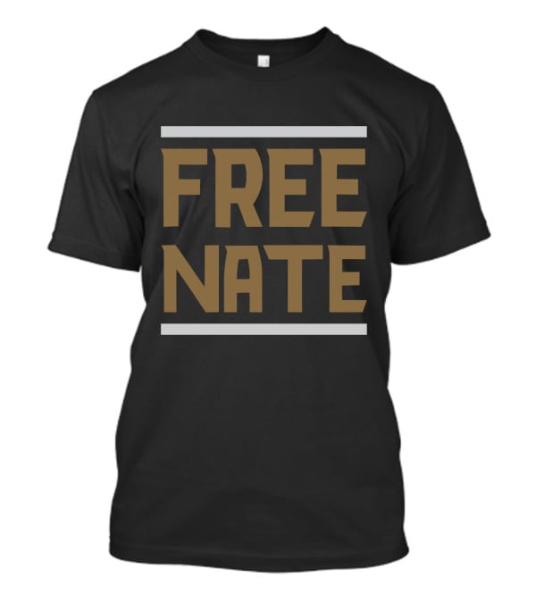 Free Nate Ice Hockey Movement T-Shirt