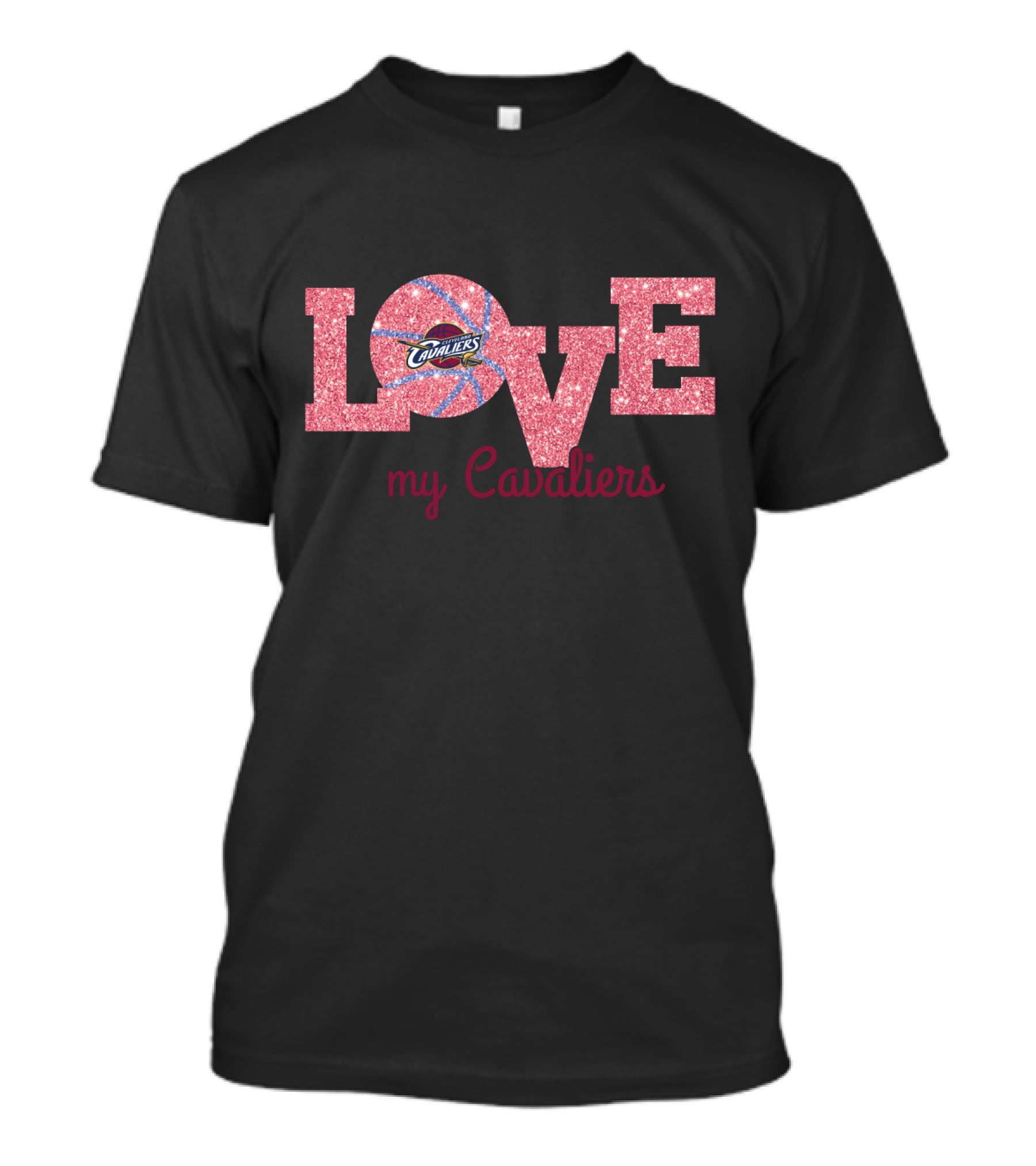 Love My Cavaliers Basketball Cleveland Fans T-Shirt