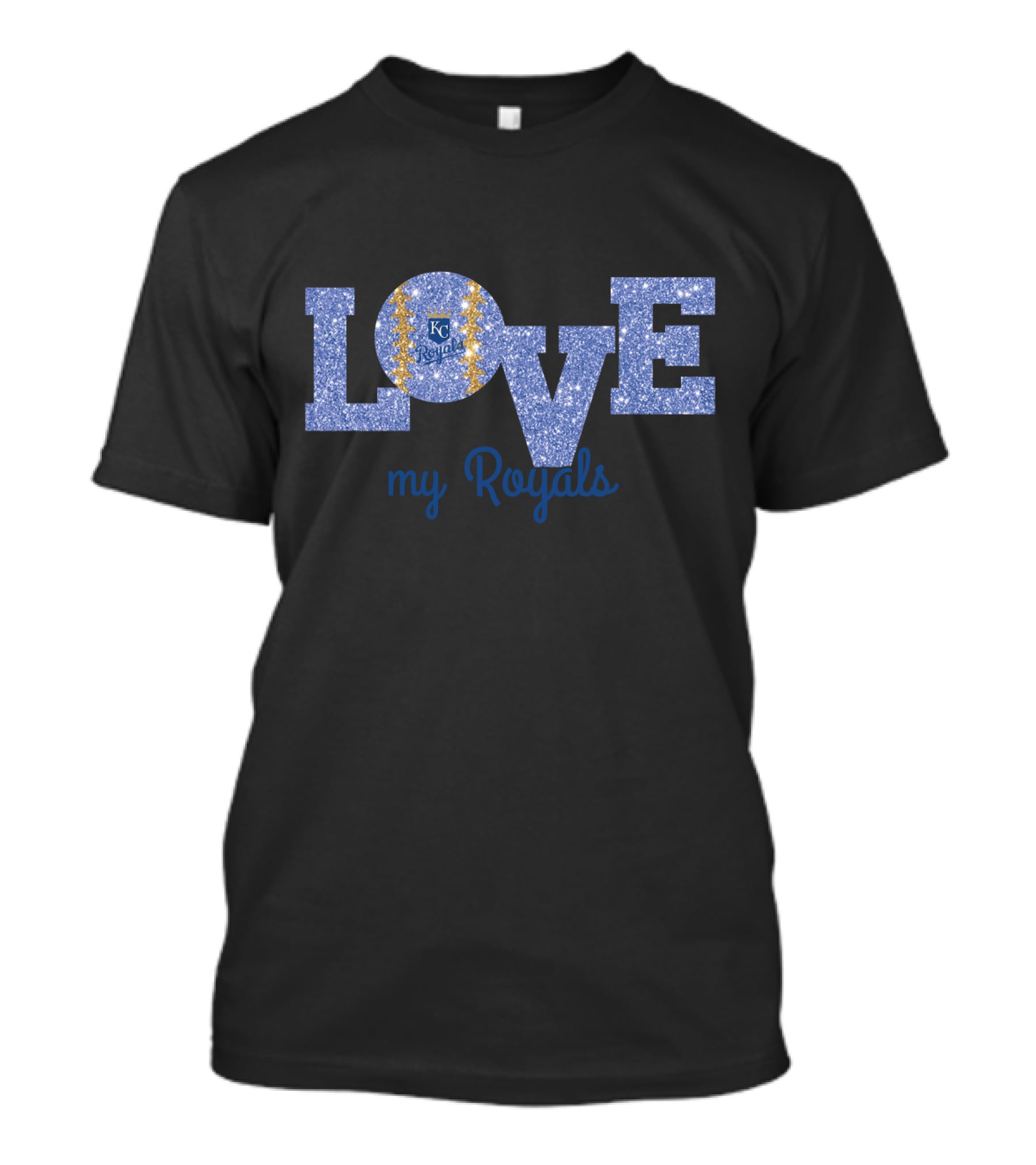 LOVE My Royals Glitter KC Royals T-Shirt