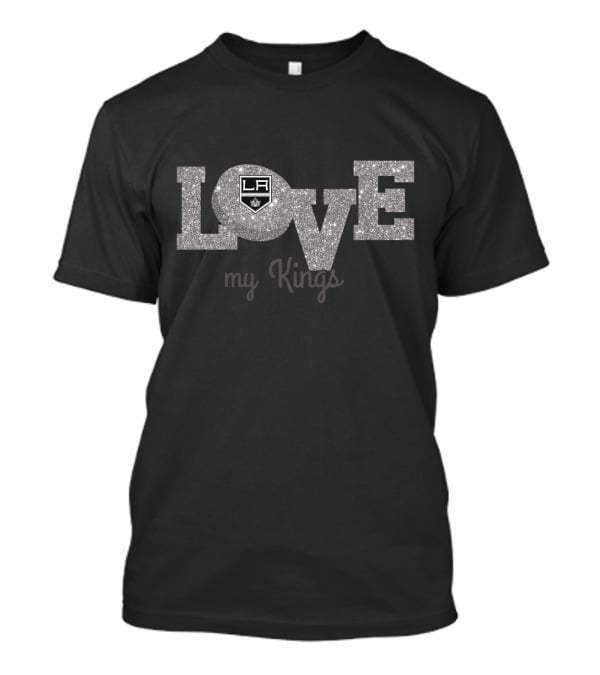 LA Kings Glitter Love My Kings T-Shirt