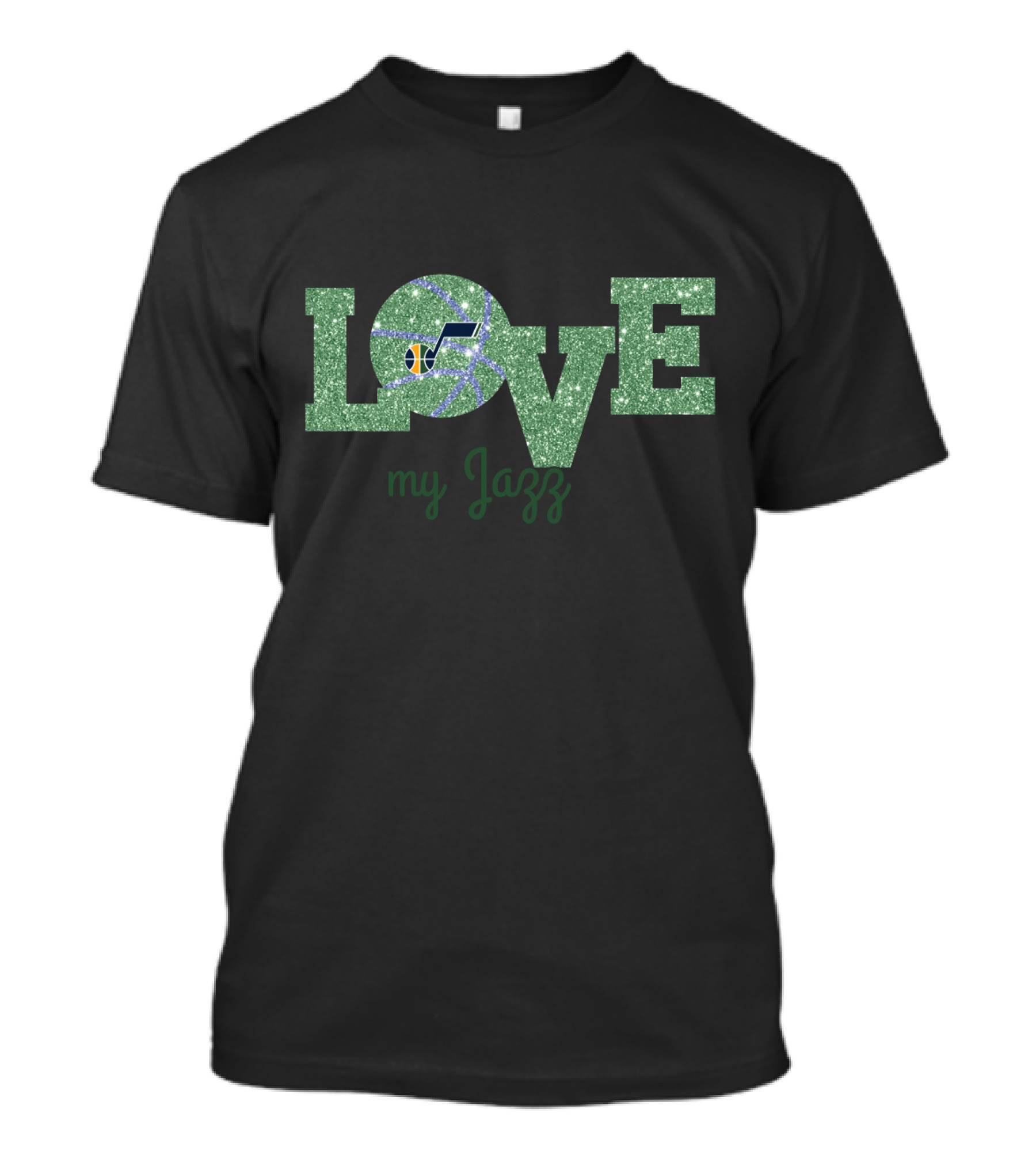 Love My Jazz Utah Basketball Fans T-Shirt