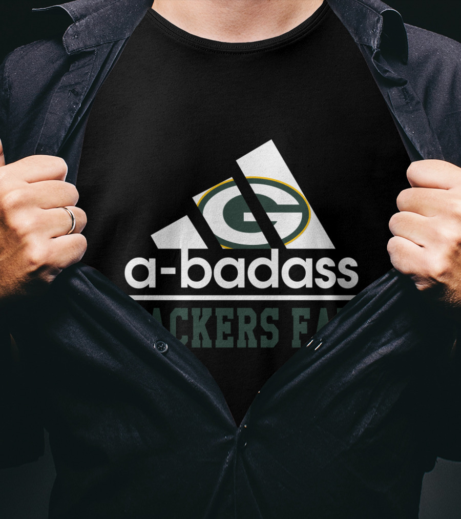 Green Bay Packers A-Badass Packers Fan T-Shirt