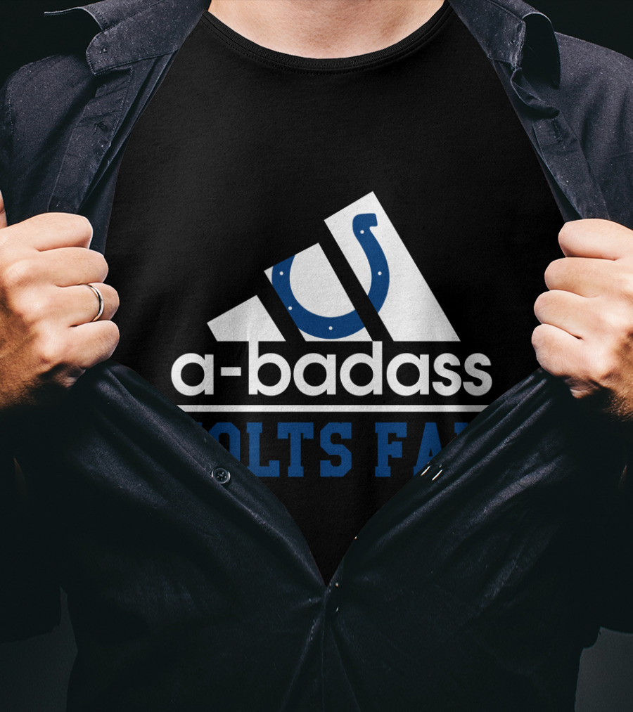 Indianapolis Colts A-Badass Colts Fan T-Shirt