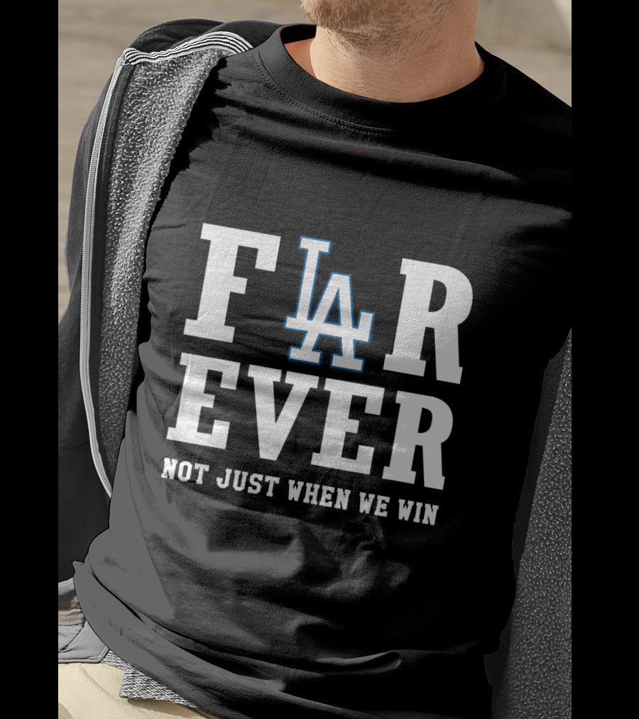 FI LA R EVER Not Just When We Win T-Shirt
