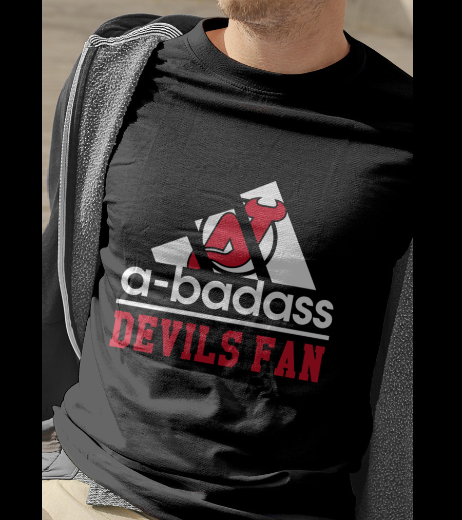 A-Badass Devils Fan New Jersey Devils T-Shirt