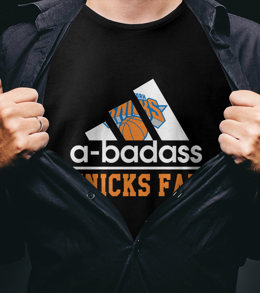New York Knicks A-Badass Fan Basketball T-Shirt