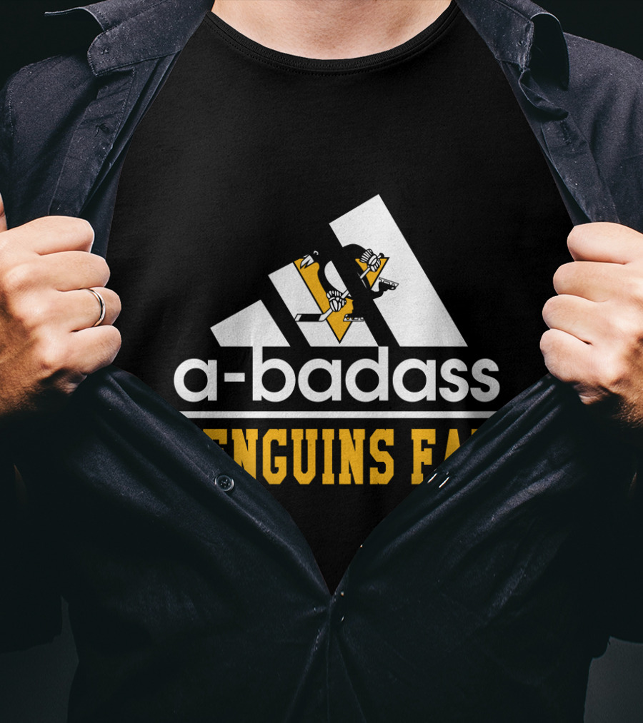 Pittsburgh Penguins Fan A-Badass T-Shirt