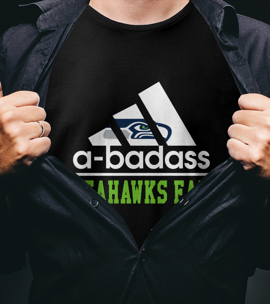A-Badass Seahawks Fan T-Shirt
