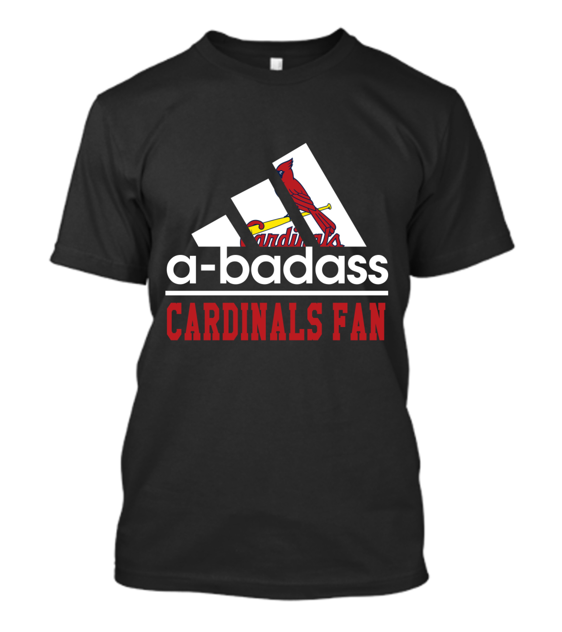 A-Badass Cardinals Fan St. Louis Cardinals T-Shirt