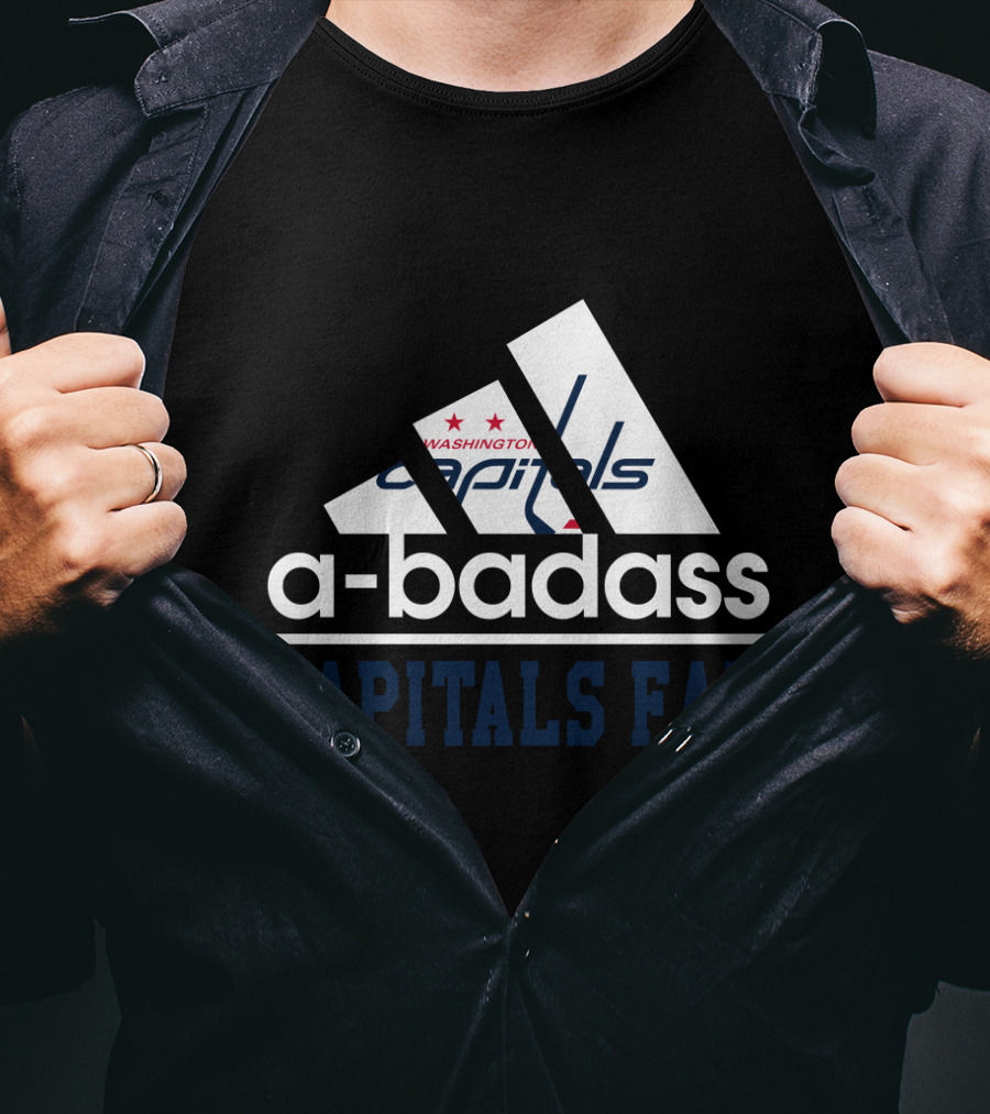 Washington Capitals A-Badass Capitals Fan T-Shirt