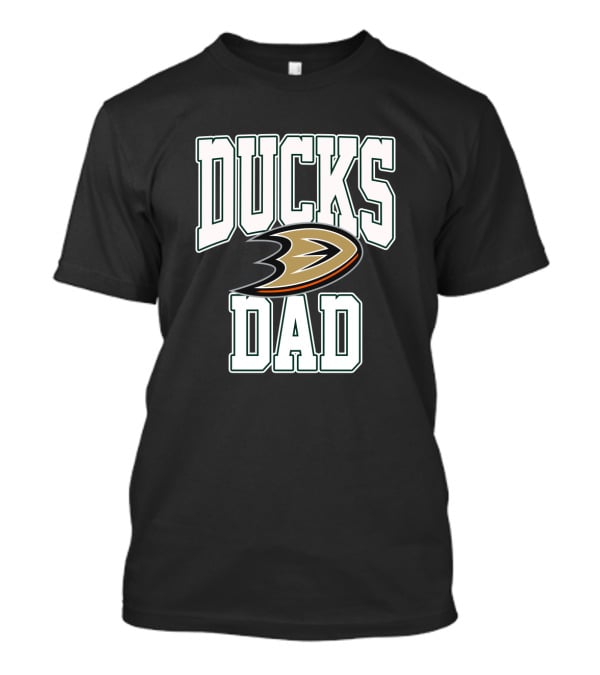 Anaheim Ducks Dad Hockey Team Logo T-Shirt