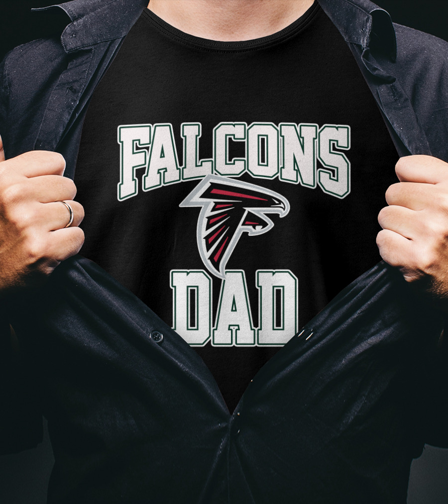 Falcons Dad Atlanta Falcons Father's Day T-Shirt