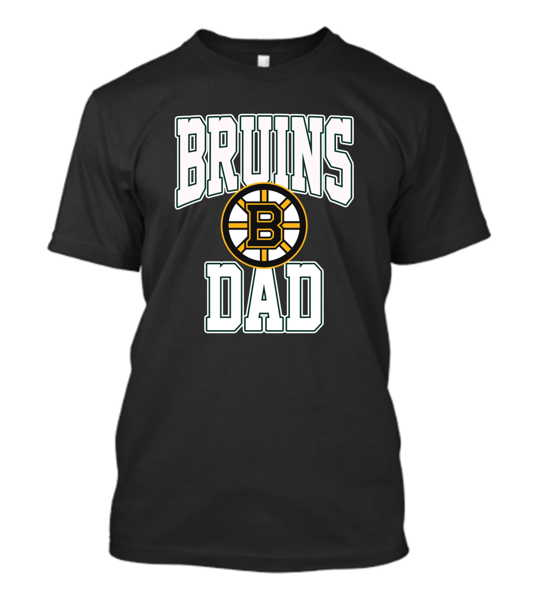 Bruins Dad Boston Hockey Team Fan T-Shirt