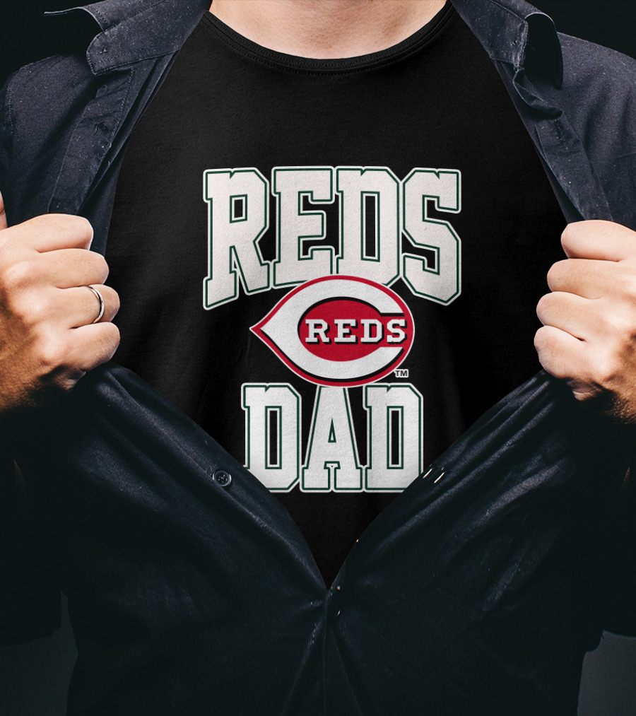 Cincinnati Reds Dad Classic Team Reds T-Shirt