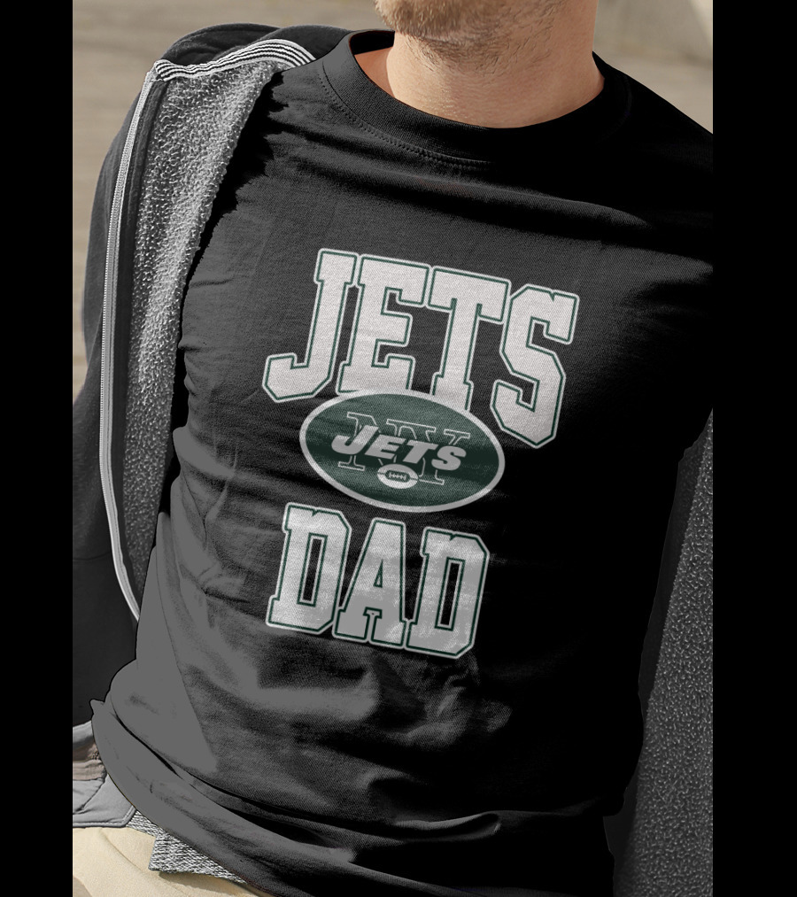 New York Jets Dad Father's Day Celebration T-Shirt