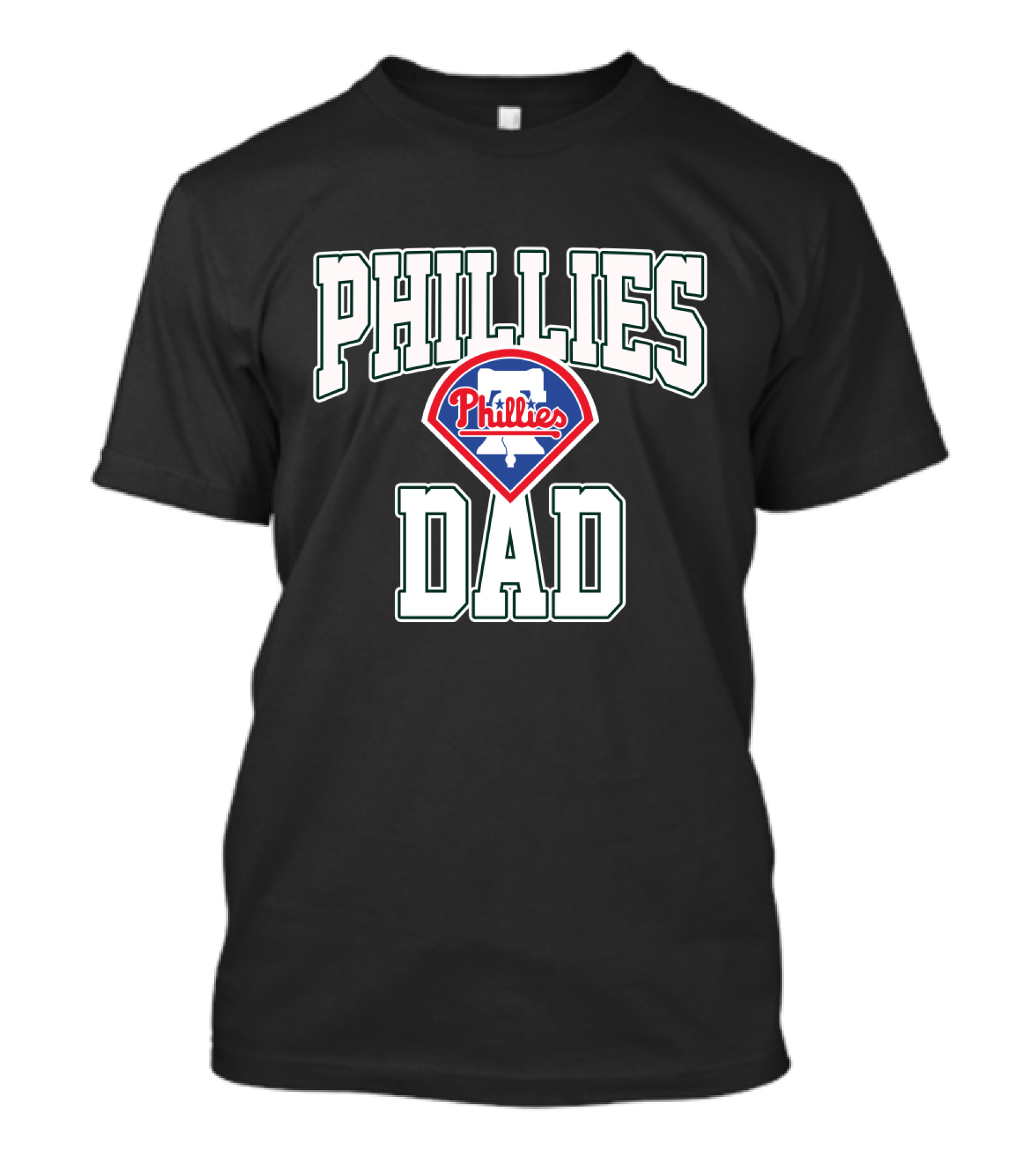 Phillies Dad Philadelphia Phillies Baseball T-Shirt
