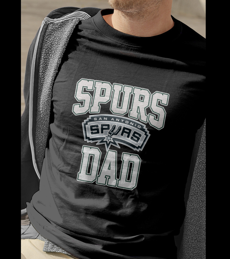 San Antonio Spurs Dad Father's Day Gift Idea T-Shirt