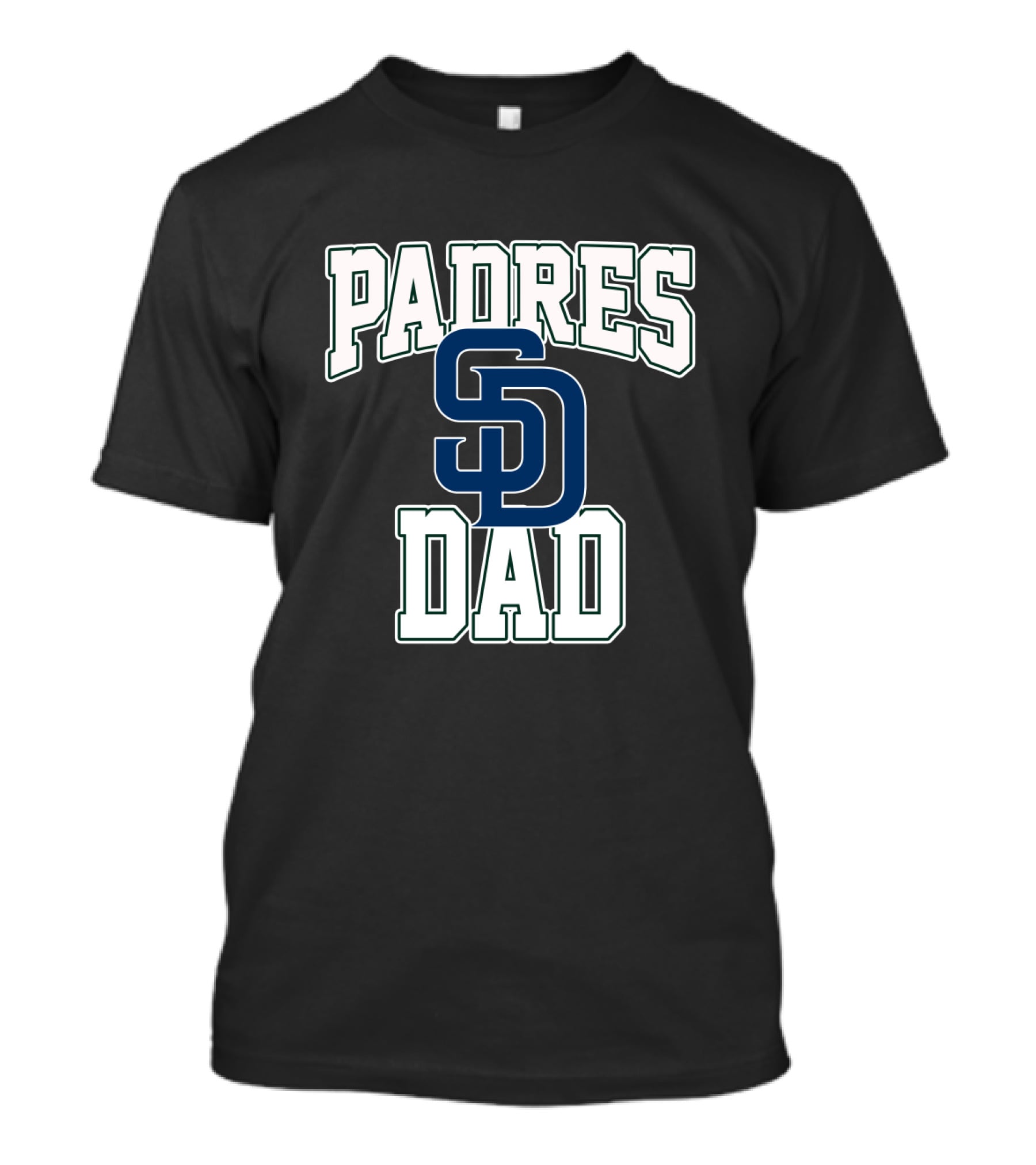 Padres Dad San Diego Baseball Fan Gear T-Shirt