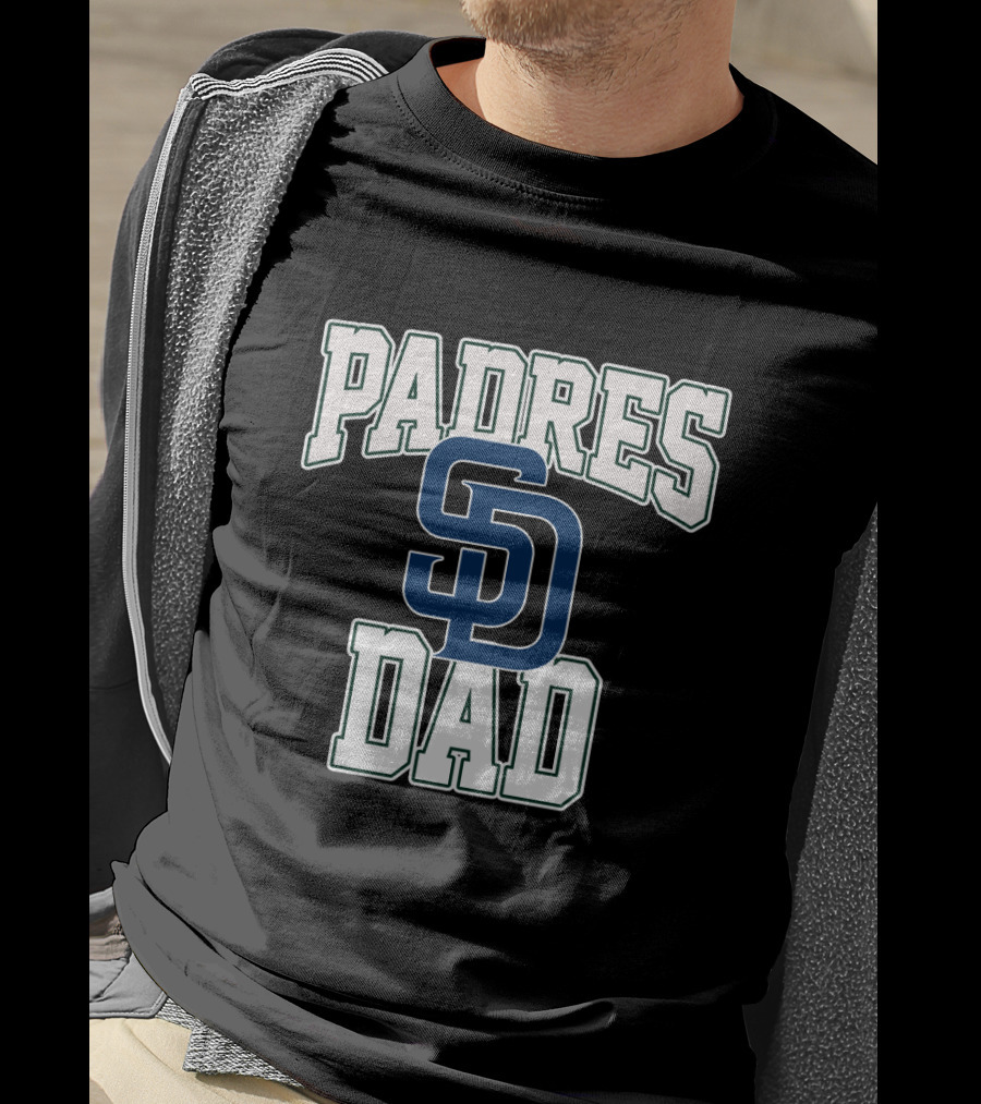 Padres Dad San Diego Baseball Fan Gear T-Shirt