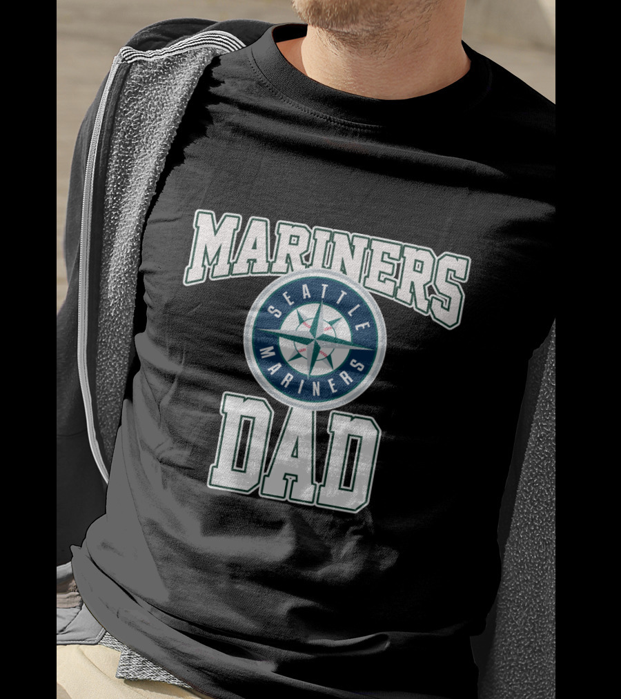 Seattle Mariners Dad Mariners T-Shirt