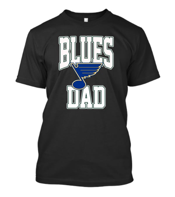 Blues Dad St Louis Hockey Team T-Shirt
