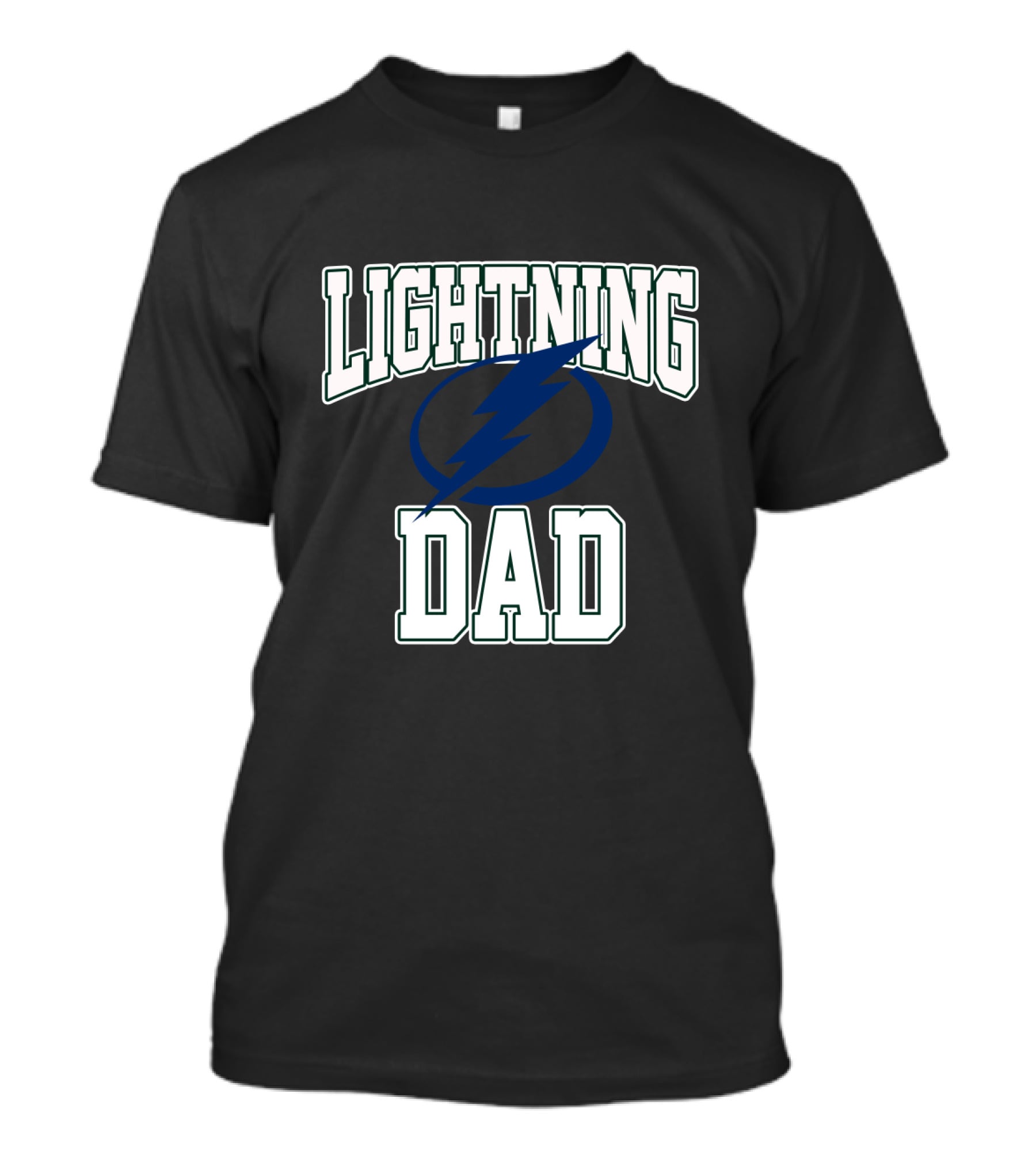 Lightning Dad Tampa Bay Lightning Supporter T-Shirt