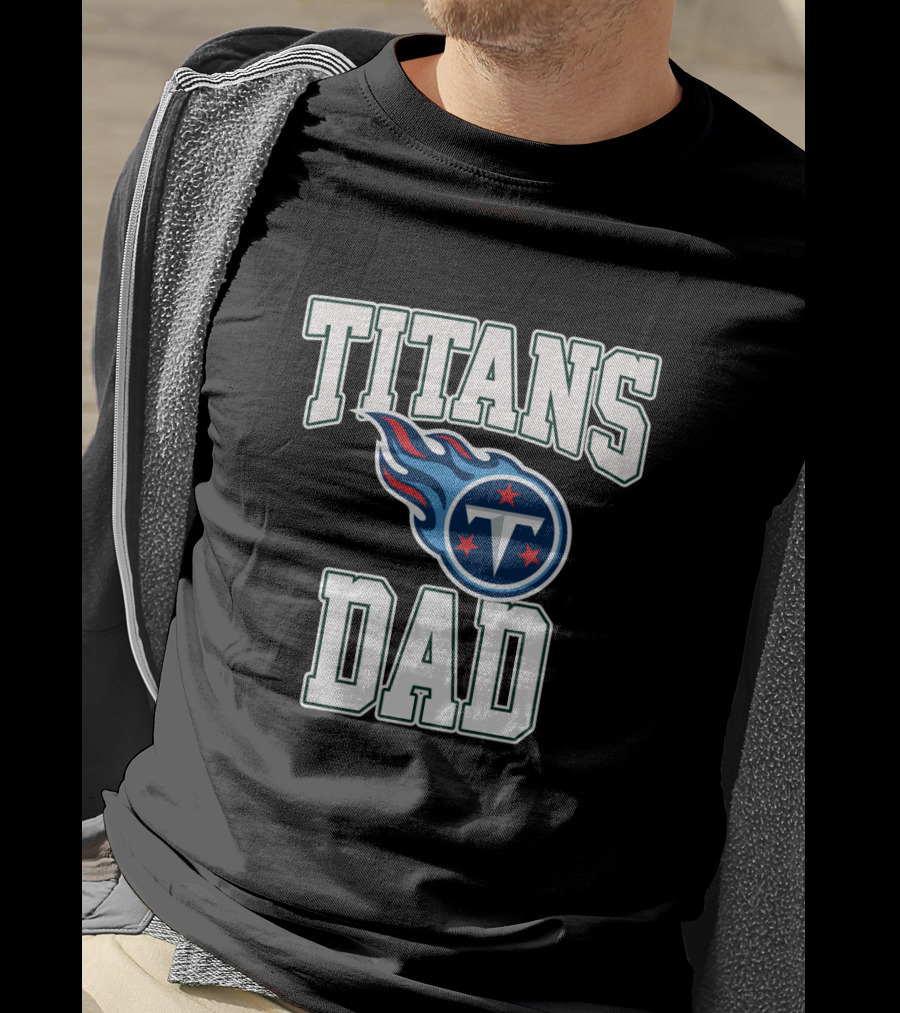 Tennessee Titans Dad Father's Day Gift T-Shirt