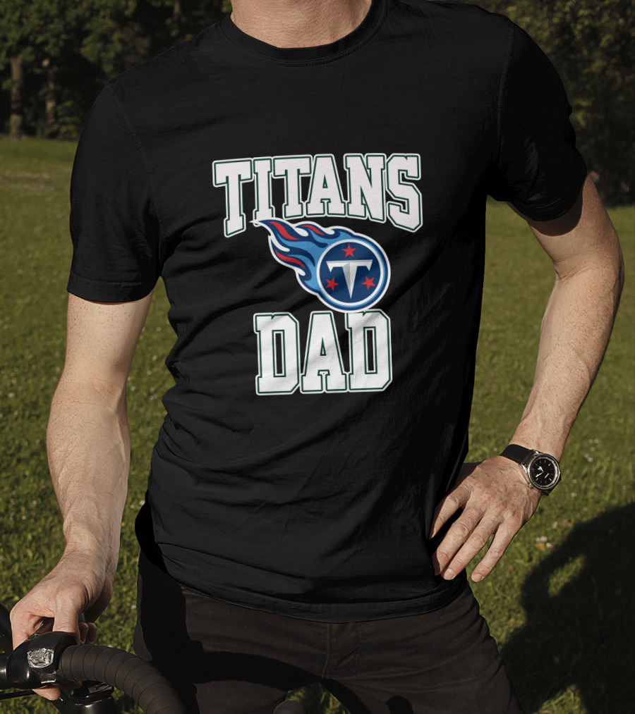 Tennessee Titans Dad Father's Day Gift T-Shirt