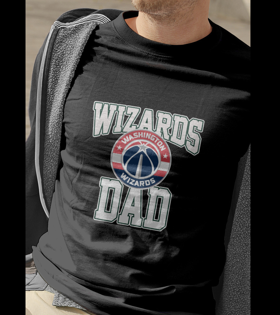Washington Wizards Dad Father's Day Gift Nba Fan T-Shirt