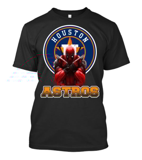 Houston Astros Deadpool Crossover T-Shirt