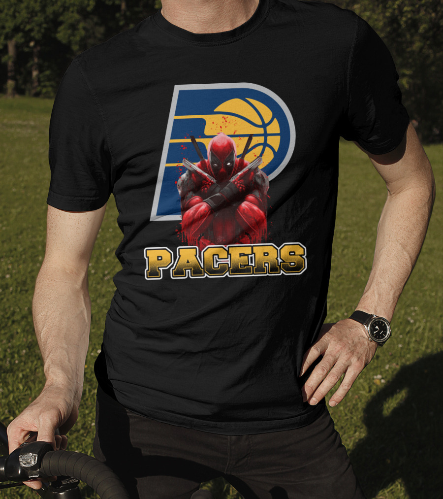 Indiana Pacers Deadpool Crossover For Fans T-Shirt