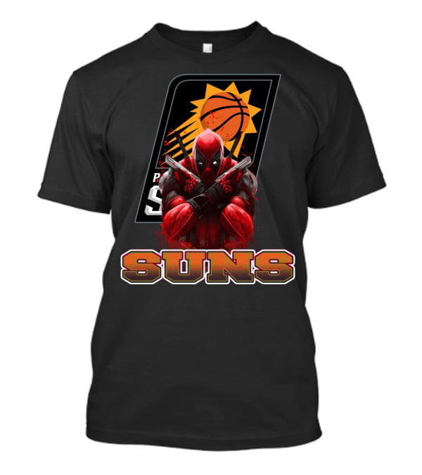 Phoenix Suns Basketball Deadpool Crossover Fan T-Shirt
