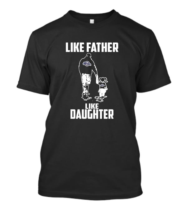 Like Father Like Daughter Milwaukee Brewers T-Shirt